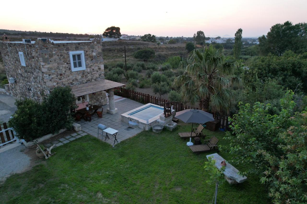 Traditional Kos Villa With Swimming Pool, Lawn Yard And Bbq エクステリア 写真