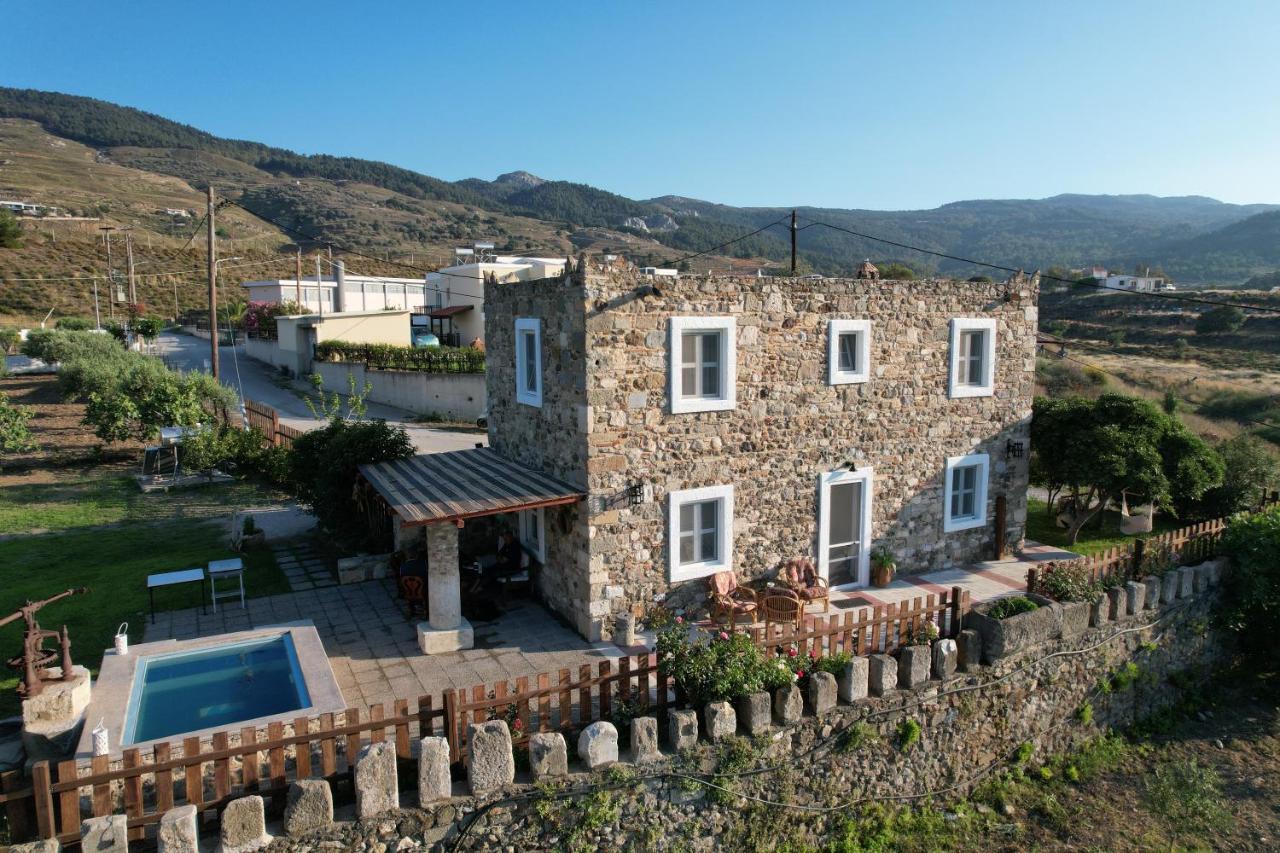 Traditional Kos Villa With Swimming Pool, Lawn Yard And Bbq エクステリア 写真