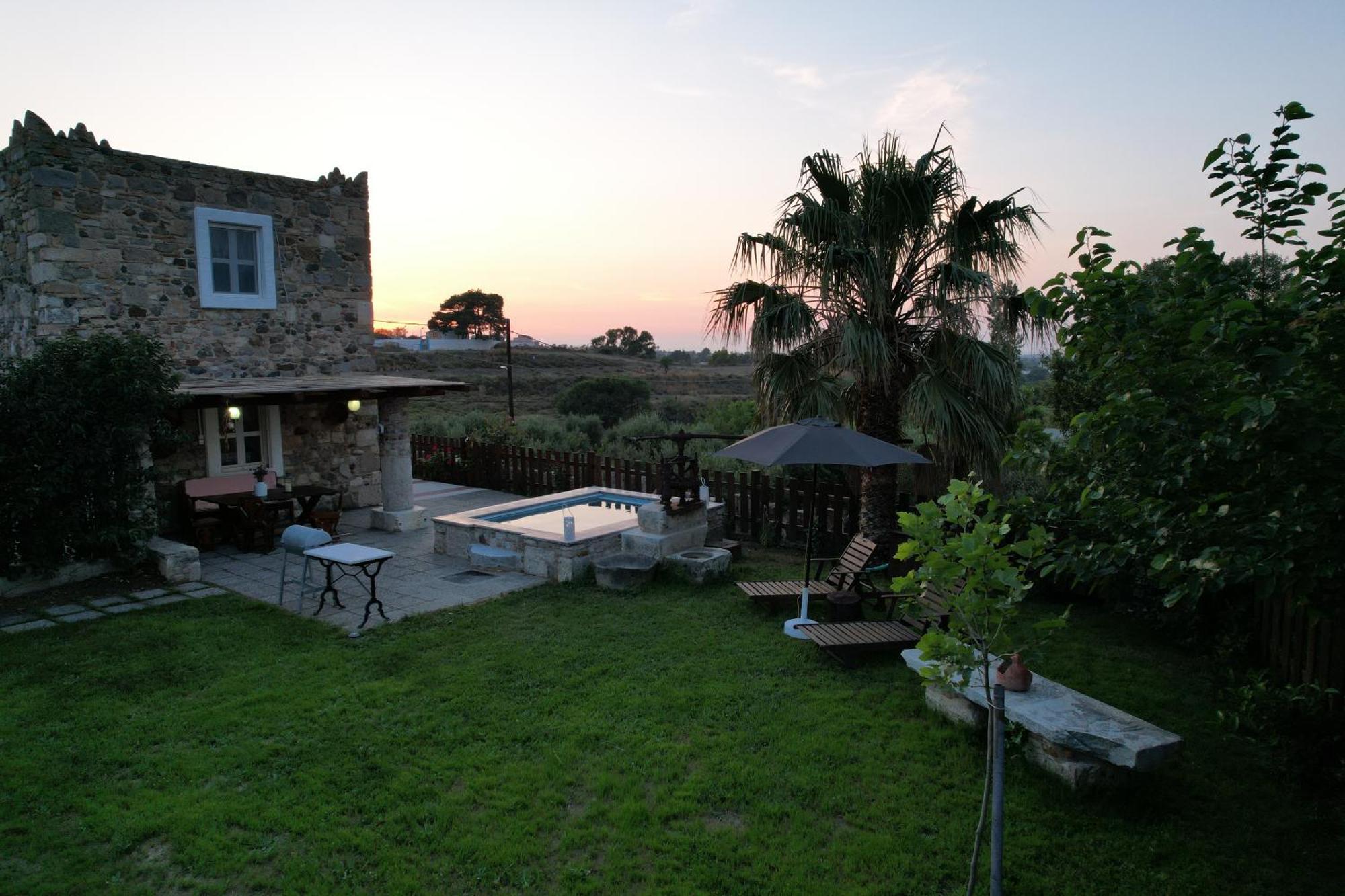 Traditional Kos Villa With Swimming Pool, Lawn Yard And Bbq エクステリア 写真